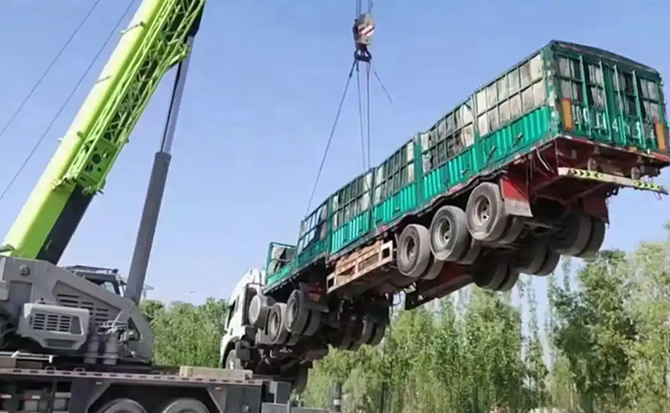 渝北区道路脱困救援案例